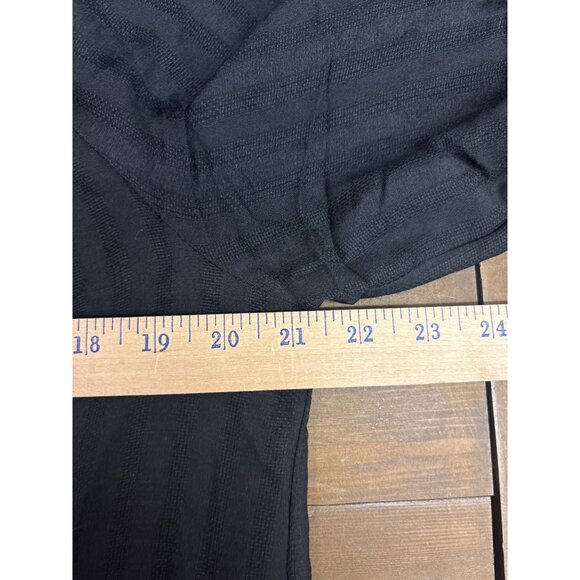 Ann Taylor Loft Black Button-Front Blouse M NWT - Picture 7 of 8